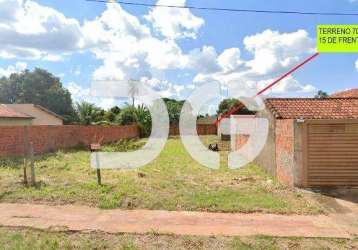 Terreno à venda em campo grande, vila nova campo grande, com 700 m²