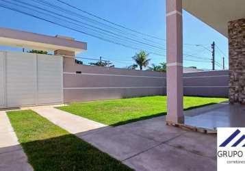 Casa para venda em saquarema, jaconé (sampaio correia), 3 dormitórios, 1 suíte, 2 banheiros, 1 vaga