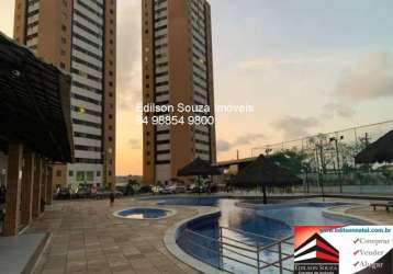 Apartamento com 3 quartos à venda no pitimbu, natal , 102 m2 por r$ 455.000