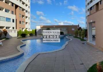 Apartamento com 2 quartos à venda no parque das árvores, parnamirim , 68 m2 por r$ 159.990