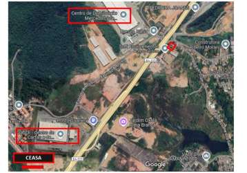 Terreno de esquina de 886m² à venda em área estratégica na ba-535, próximo à ceasa e cds