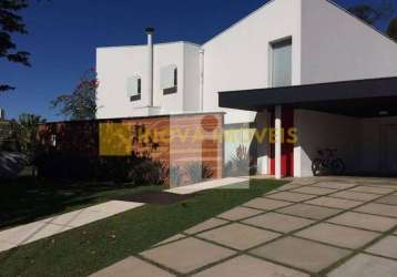 Casa residencial à venda, com 4 suítes sendo uma no térreo, arboreto dos jequitibás (sousas), campinas