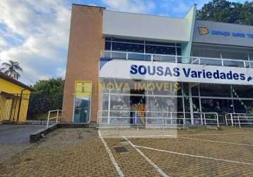 Salão para alugar, 160 m² por r$ 4.100,00/mês - sousas - campinas/sp