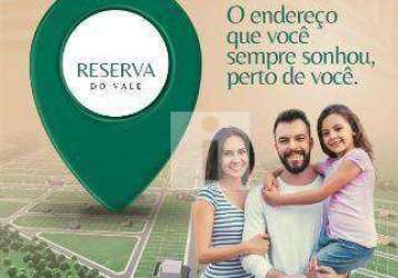 Terreno à venda, 160 m² por r$ 54.000  reserva do vale -ouro fino -mg