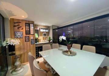 Apartamento 3/4 | manhattan soho | andar alto | nascente | 113 m²