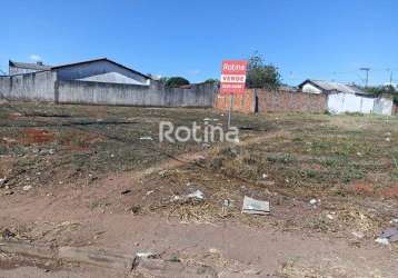 Terreno à venda, jardim patrícia - uberlândia/mg - rotina imobiliária