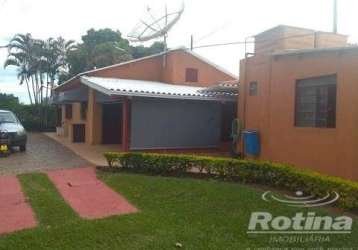 Chacara à venda, 3 quartos, jockey camping - uberlândia/mg - rotina imobiliária