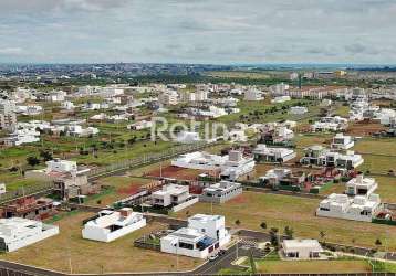 Terreno condomínio fechado à venda, residencial reserva dos ipês - uberlândia/mg - r$ 420.000,00