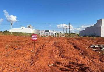 Terreno à venda, portal do vale - uberlândia/mg - rotina imobiliária