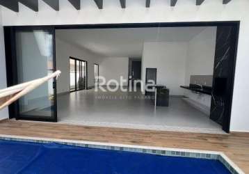 Casa condomínio fechado à venda, 4 quartos, cond. jardins genova - uberlândia/mg - rotina imobiliária