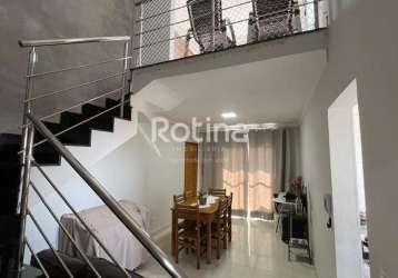 Cobertura à venda, 3 quartos, presidente roosevelt - uberlândia/mg - rotina imobiliária