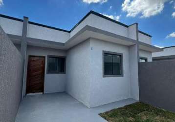 Casa para venda em curitiba, campo de santana, 2 dormitórios, 1 banheiro, 1 vaga