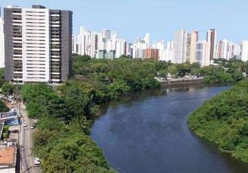 Jean charles / parnamirim: cobertura duplex, 4 qts, 2 sts, 7 wc, ao lado do plaza, vista para rio