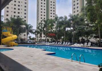 Apartamento à venda no condomínio guarapiranga park, ótima localização, em frente ao parque guarapiranga