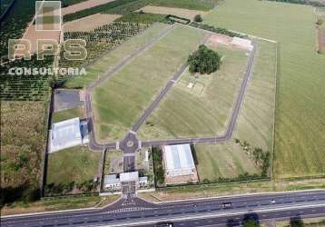 Terreno em condomínio industrial em mogi mirim - limeira