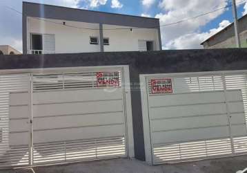 Sobrado frontal novo à venda - 3 quartos (1suíte) e 2 vagas de garagem - vila ré