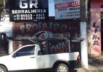 Aluguel de salão comercial com 2 banheiros e escritório em artur alvim, são paulo