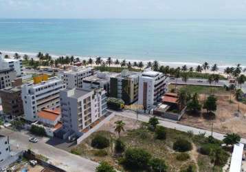 Flats térreo com área privativa em i a 150m da praia de intermares - fl0226