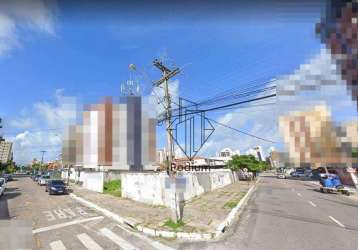 Terreno de esquina com excelente localização para locação em manaíra - te0044