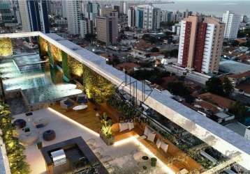 Flats com varanda / sacada com área de lazer completa próximo a praia de manaíra - fl0564