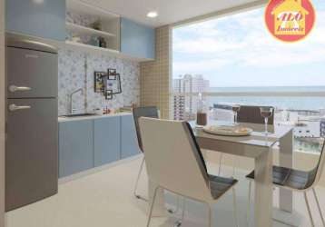 Apartamento à venda, 81 m² por r$ 515.880,00 - vila assunção - praia grande/sp