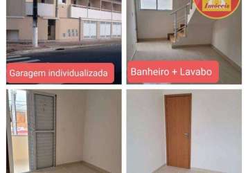 Sobrado à venda, 57 m² por r$ 238.000,00 - ribeirópolis  - praia grande/sp