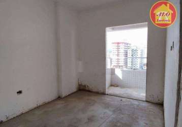 Apartamento com 1 dormitório à venda, 52 m² por r$ 370.000,00 - aviação - praia grande/sp