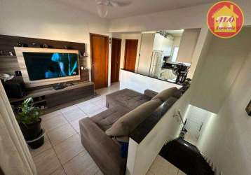 Casa com 2 quartos à venda, 53 m² por r$ 250.000 - aviação - praia grande/sp