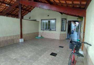 Casa geminada com 3 quartos à venda, 174 m² por r$ 420.000 - maracanã - praia grande/sp