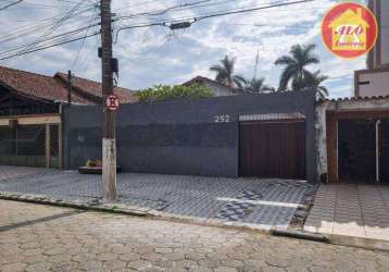 Casa com 3 quartos para alugar por r$ 6.500/mês - vila guilhermina - praia grande/sp