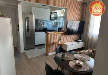 Apartamento à venda, 61 m² por r$ 280.000,00 - boqueirão - praia grande/sp