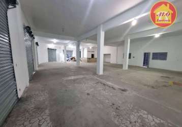 Loja para alugar, 296 m² por r$ 11.800,00/mês - aviação - praia grande/sp