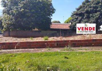 Terreno à venda em maringá, jardim são francisco, com 369 m²