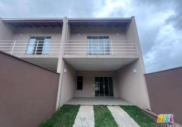 Casa geminada  semimobiliada para locação, centro de são francisco do sul,sc