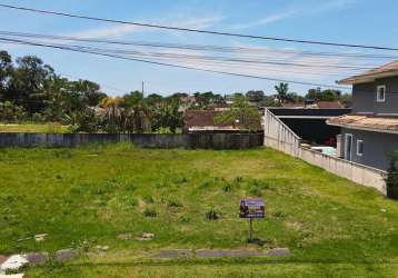 Terreno à venda, 420 m²  - reta - são francisco do sul/sc