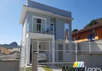 Casa com 3 dormitórios à venda, 145 m²  - água branca - são francisco do sul/sc