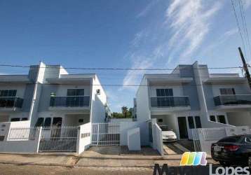 Sobrado à venda, 109 m² por r$ 392.000,00 - acaraí - são francisco do sul/sc