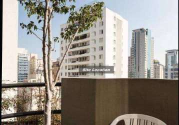 96913 apartamento com 1 dormitório, 76 m² - venda por r$ 820.000 ou aluguel por r$ 3.000/mês - itaim bibi - são paulo/sp