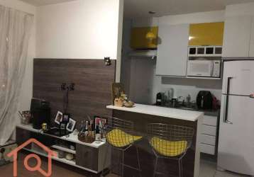 Apartamento com 2 dormitórios à venda, 44 m² por r$ 280.000,00 - canhema - diadema/sp