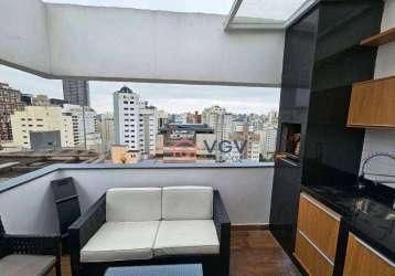 Cobertura com 2 dormitórios à venda, 80 m² por r$ 1.300.000,00 - itaim bibi - são paulo/sp