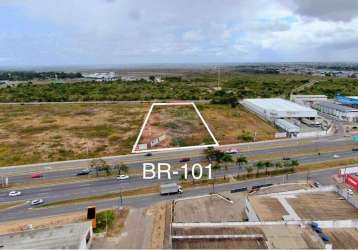 Terreno comercial estratégico às margens da br-101 em parnamirim/rn