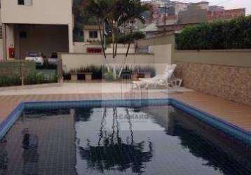 Apartamento com 3 dormitórios à venda, 60 m² por r$ 290.000,00 - vila guarará - santo andré/sp