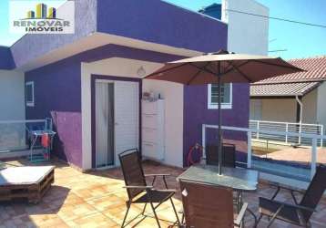 Sobrado com 3 dormitórios à venda, 160 m² por r$ 850.000,00 - jundiapeba - mogi das cruzes/sp