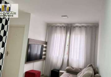 Apartamento à venda, 48 m² por r$ 275.000,00 - vila bela flor - mogi das cruzes/sp