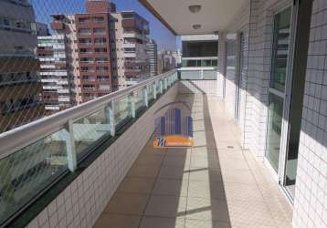 Apartamento com 2 dormitórios à venda, 93 m² por r$ 650.000,00 - vila guilhermina - praia grande/sp