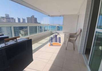 Apartamento com 3 dormitórios, 110 m² - venda por r$ 700.000,00 ou aluguel por r$ 4.000,00/mês - caiçara - praia grande/sp