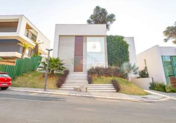 Casa em condomínio fechado com 4 quartos à venda na rua josé benedito cottolengo, 552, campo comprido, curitiba por r$ 6.500.000