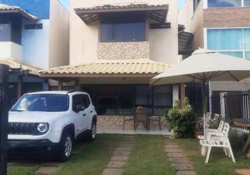 Casa em condomínio fechado com 3 quartos à venda no stella maris, salvador  por r$ 730.000