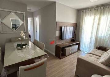 Apartamento com 2 dormitórios à venda, 61 m² por r$ 615.000,00 - jardim tupanci - barueri/sp