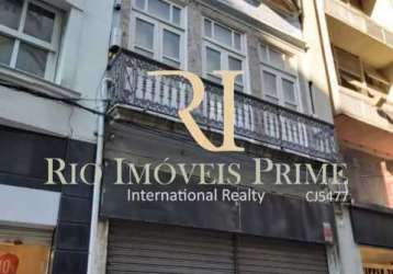 Ponto comercial à venda na rua gonçalves dias, centro, rio de janeiro, 339 m2 por r$ 2.500.000